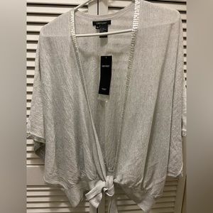 Karen Kane Indigo Shores Metallic Kimono